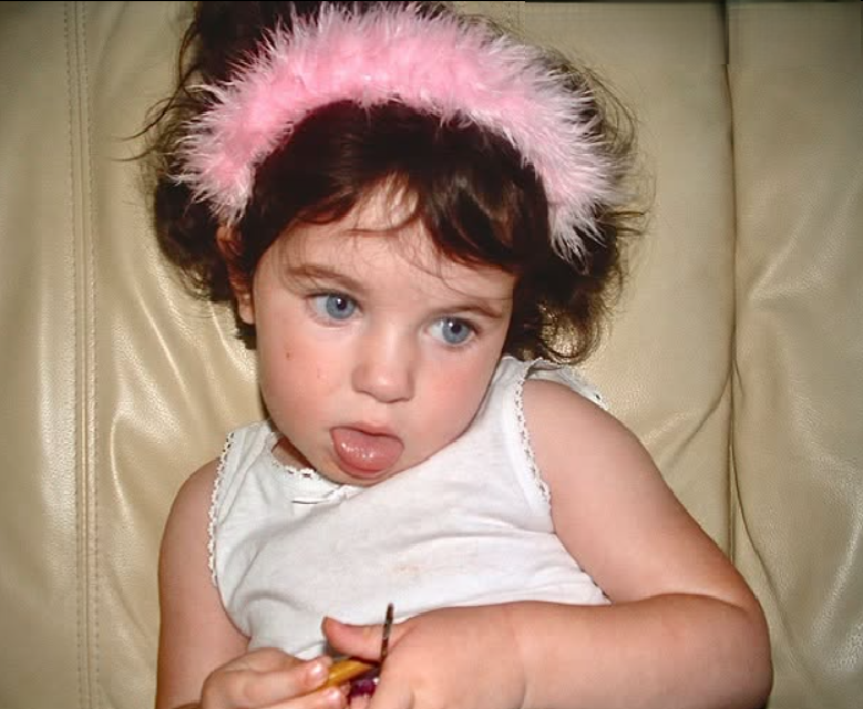 Darci Shaw 2 year old pic