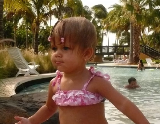 Lia McHugh Childhood pic